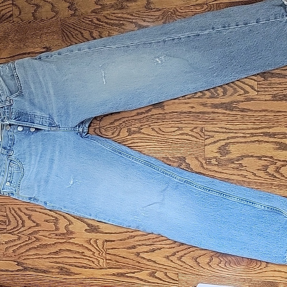 Everlane Women's Rigid Slouch Jean in Broken-In Blue, Size 26. Perfect Condition - Picture 4 of 6